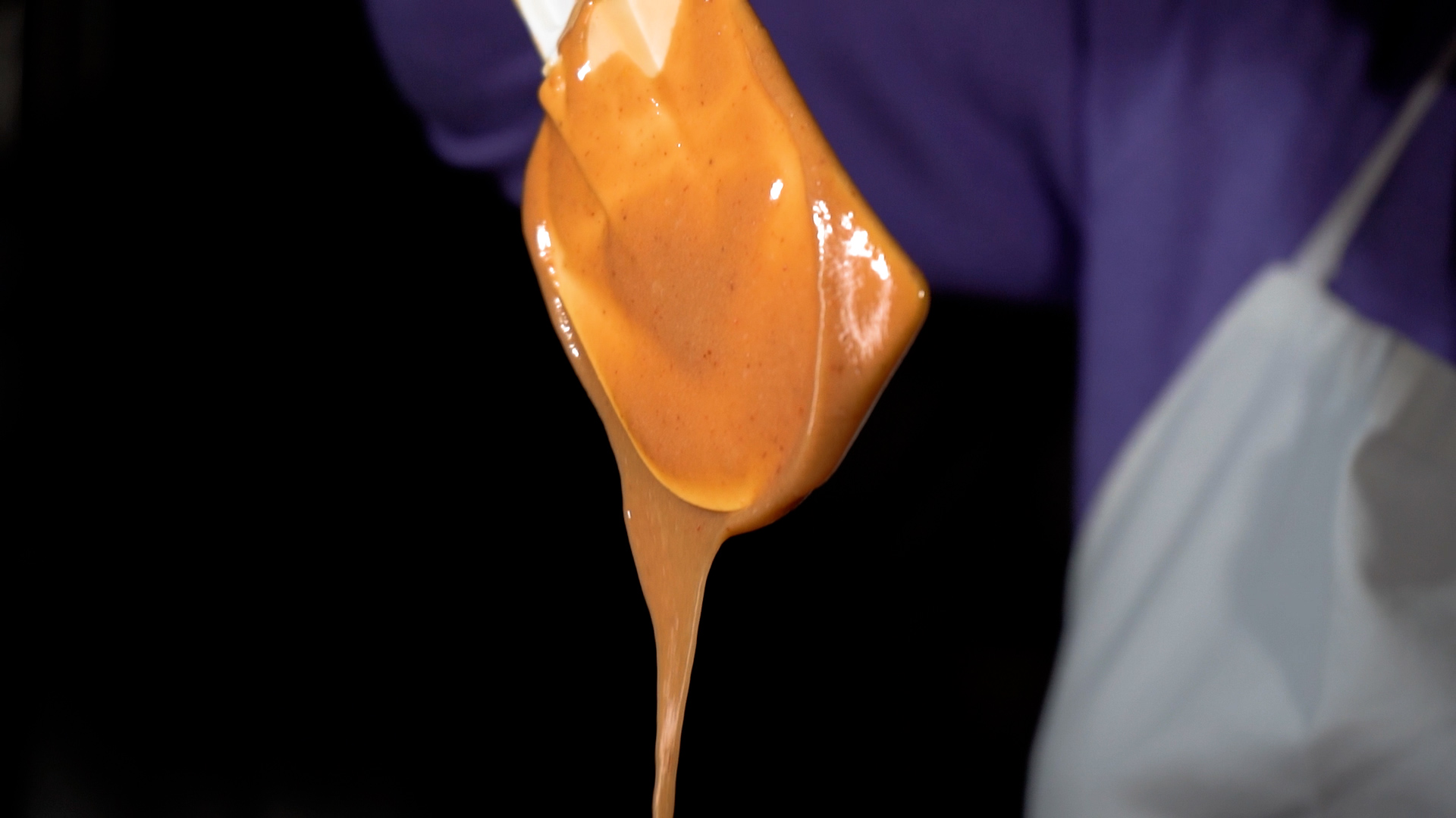 Lavorazione manuale durante la preparazione