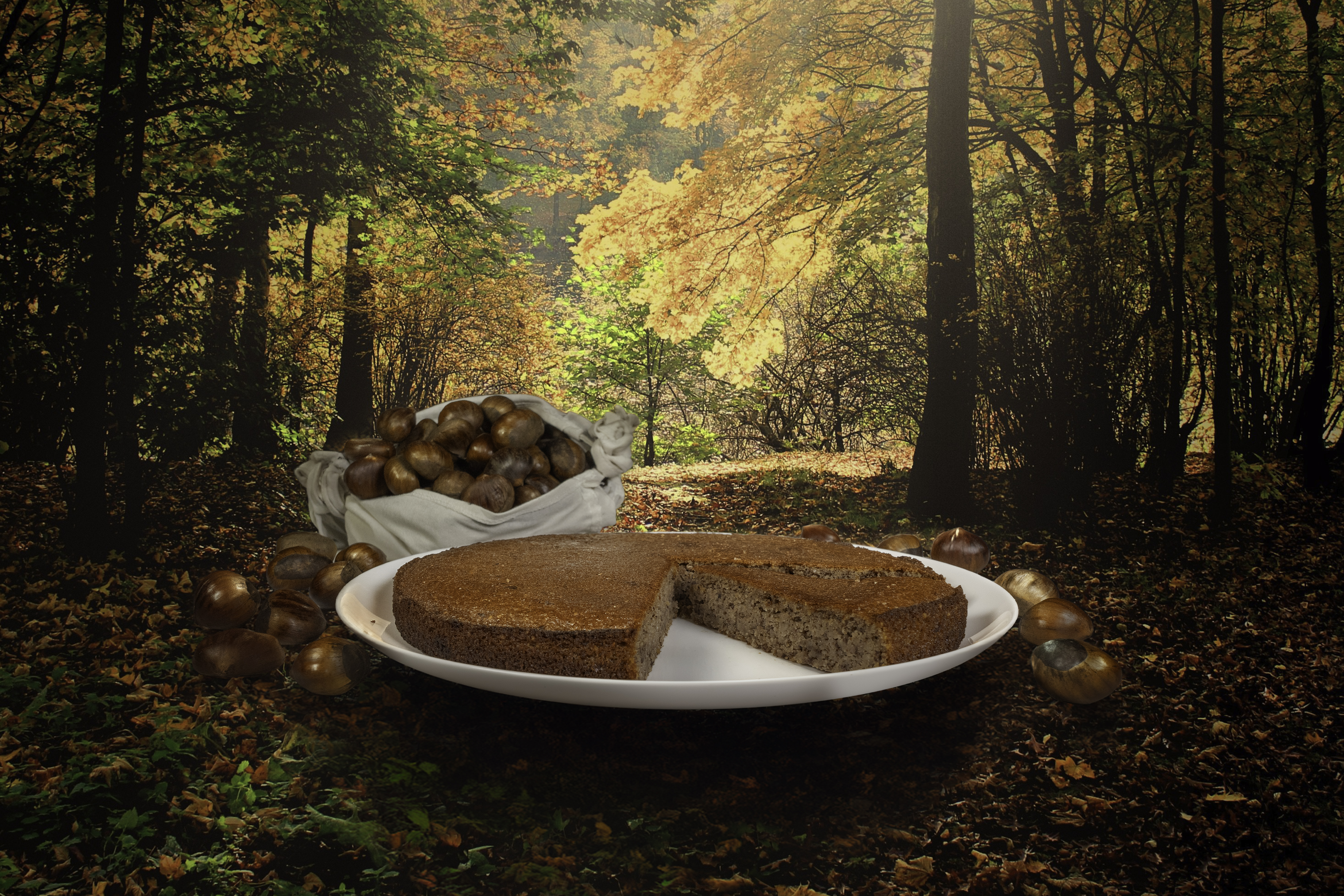 Torta alle castagne della Capanna Monte Bar